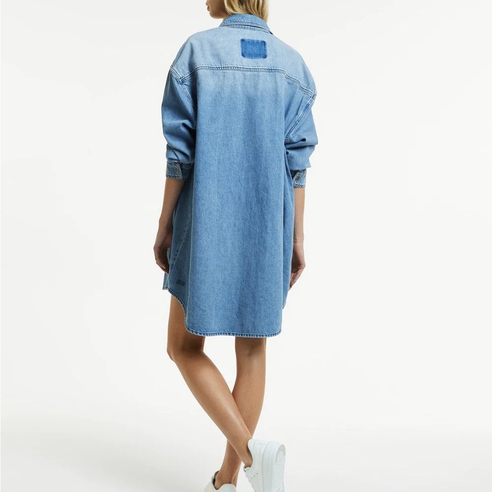 Denim Shirtdress